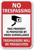 No Trespassing Sign