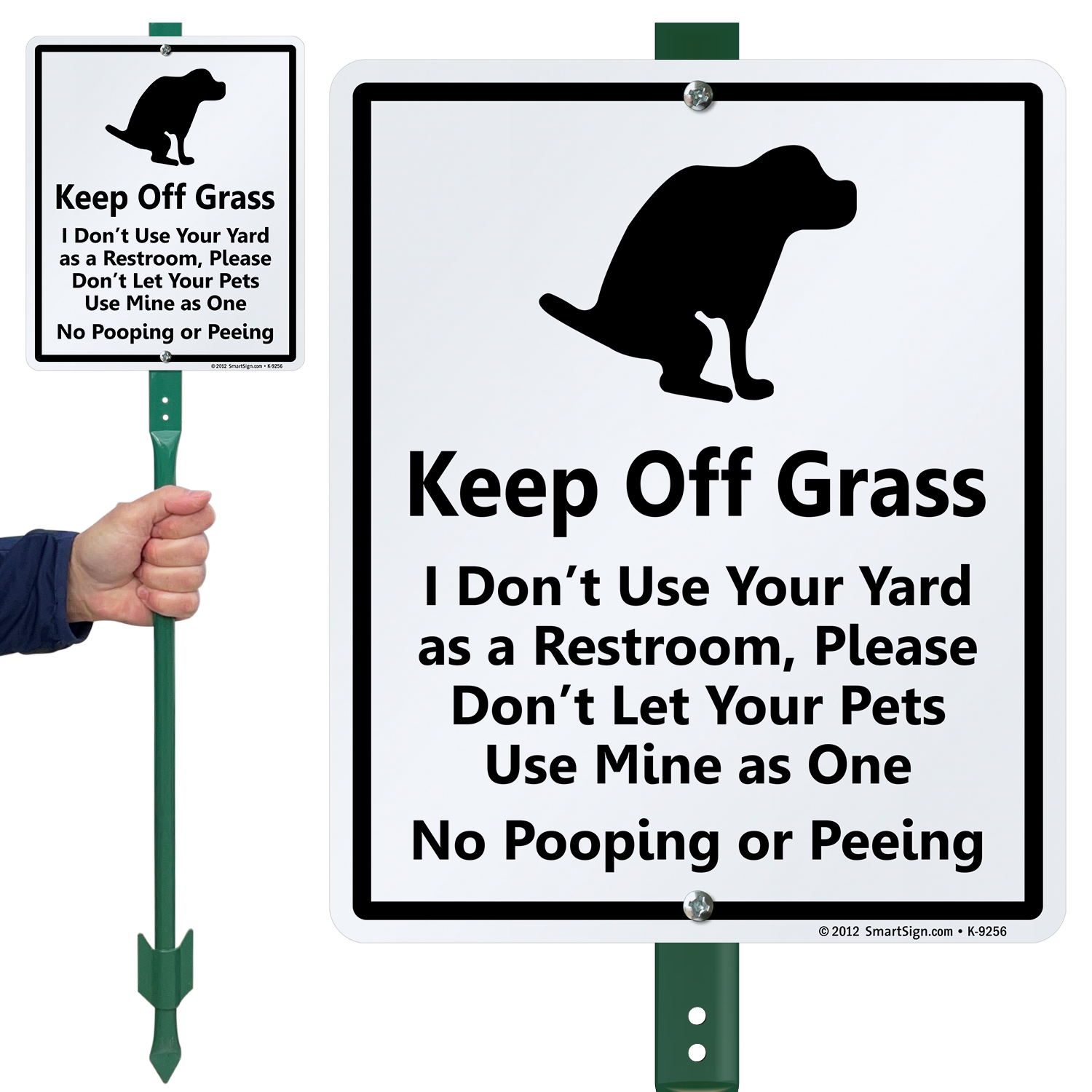 no dog poop allowed sign