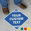 Add Your Text Custom SlipSafe Floor Sign