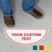 Add Your Text Custom SlipSafe Floor Sign