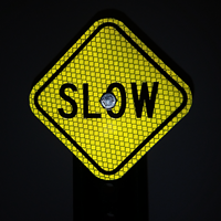 SLOW Sign