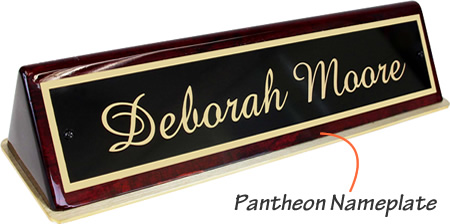 Pantheon Name Plates