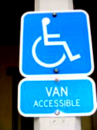 Van Accessible Sign